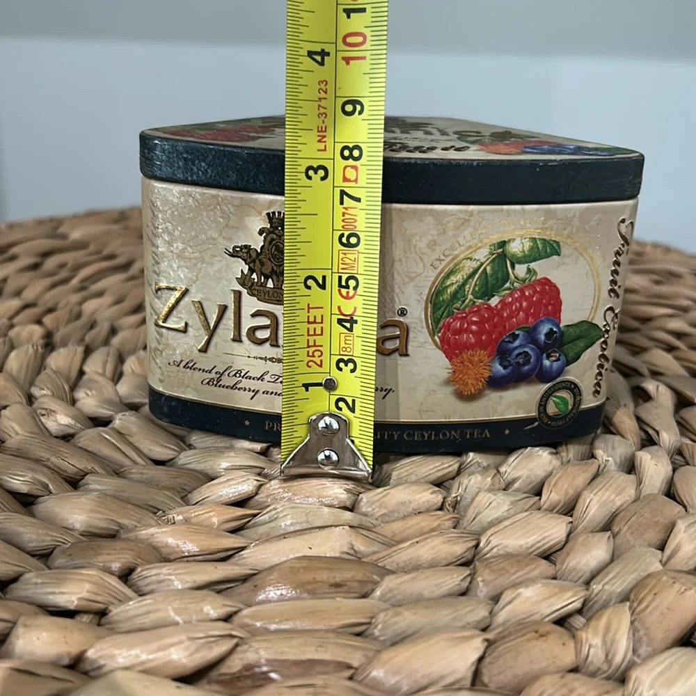 Beautiful Tin Box from Lithuanian Tea